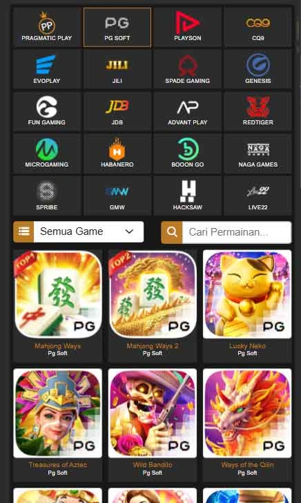 Menangbet Link APK Download pilih game